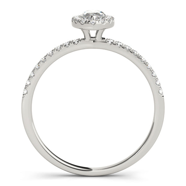 LUMEO Marquise Halo Engagement Ring 