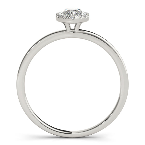 LUMEO Marquise Halo Engagement Ring 