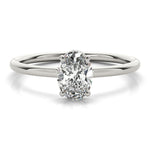 LUMEO Oval Solitaire Engagement Ring
