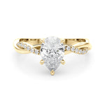 LUMEO Round Double Halo Engagement Ring
