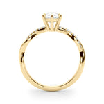 LUMEO Round Double Halo Engagement Ring
