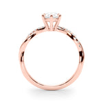 LUMEO Round Double Halo Engagement Ring
