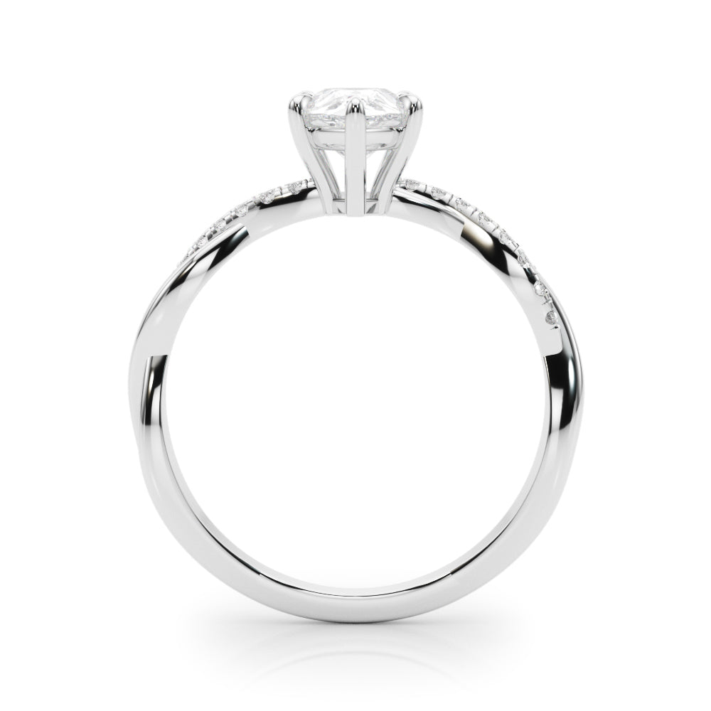 LUMEO Round Double Halo Engagement Ring
