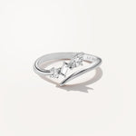 LUMEO Open Band Ring in Platinum 