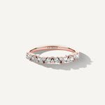 LUMEO Priscilla Ring in 18k Solid Rose Gold 