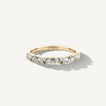 LUMEO Priscilla Ring in 18k Solid Yellow Gold 
