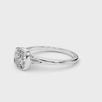 LUMEO Cushion Bezel Diamond Engagement Ring Video
