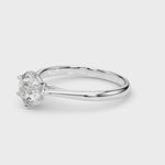 LUMEO Round Solitaire Diamond Engagement Ring Video