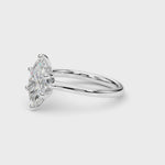 LUMEO Marquise Solitaire Diamond Engagement Ring Video