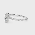 LUMEO Marquise Halo Engagement Ring
