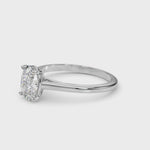 LUMEO Oval Solitaire Diamond Engagement Ring Video