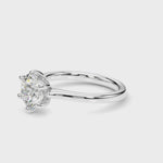 LUMEO Round Solitaire Diamond Engagement Ring Video