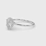 LUMEO Pear Solitaire Diamond Engagement Ring Video