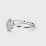 LUMEO Oval Solitaire Diamond Engagement Ring Video