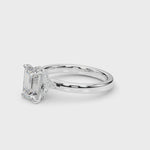 LUMEO Oval Hidden Halo Diamond Engagement Ring Video
