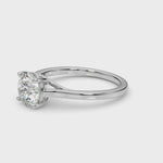 LUMEO Round Solitaire Diamond Engagement Ring Video