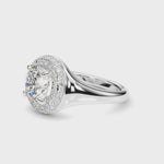 LUMEO Pear Hidden Halo Diamond Engagement Ring Video