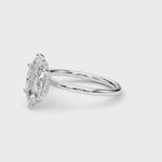 LUMEO Marquise Hidden Halo Diamond Engagement Ring Video