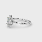 LUMEO Marquise Solitaire Diamond Engagement Ring Video