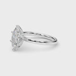 LUMEO Marquise Hidden Halo Diamond Engagement Ring Video