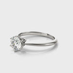 LUMEO Round Solitaire Diamond Engagement Ring Video