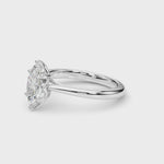 LUMEO Marquise Solitaire Diamond Engagement Ring Video