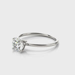 LUMEO Round Solitaire Diamond Engagement Ring Video